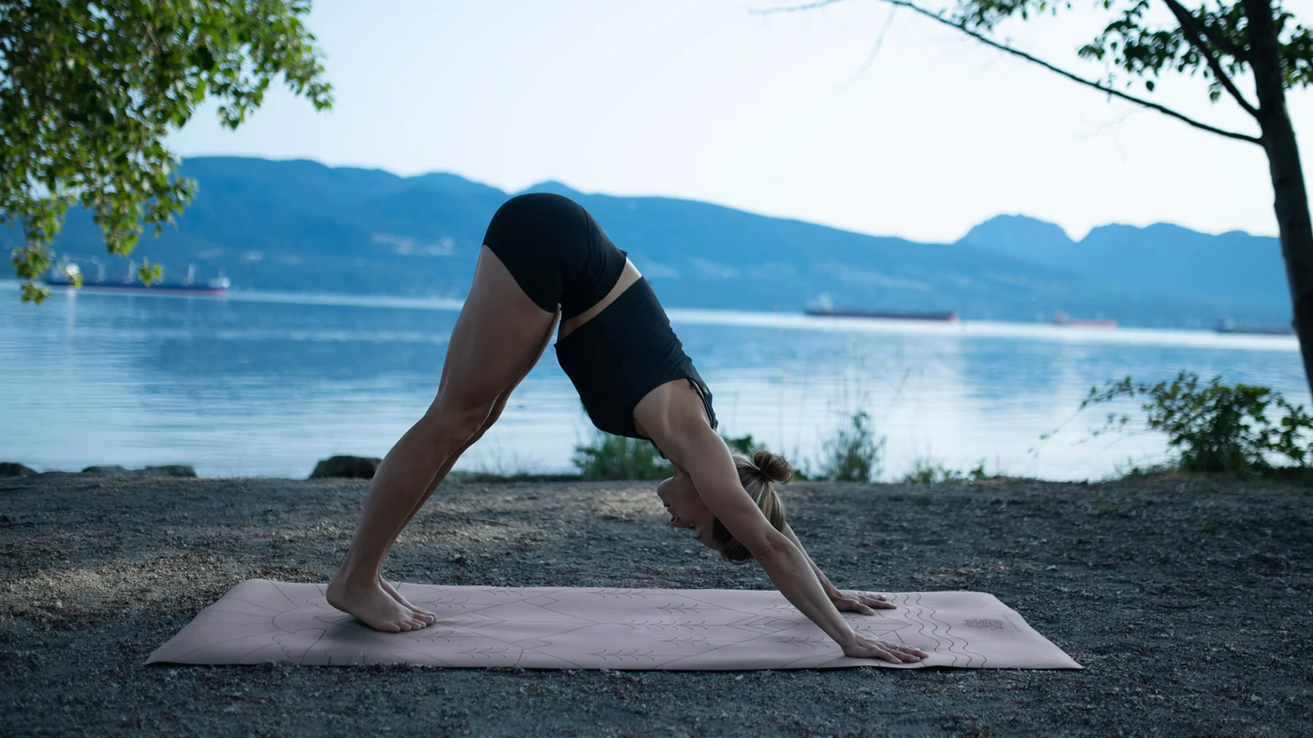 *Perfectly Imperfect* Pro Grip Mat - Mountain Alignment - Sandstone - FINAL SALE