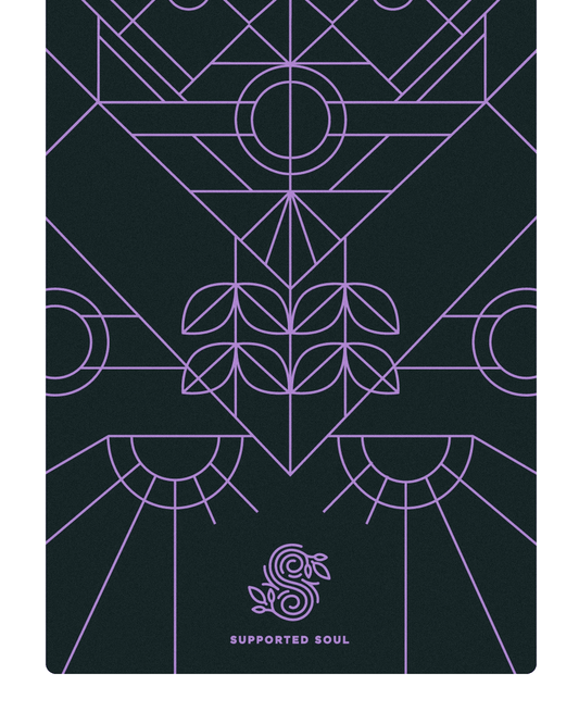 All-In-One Yoga Mat - Electric - Deco Alignment