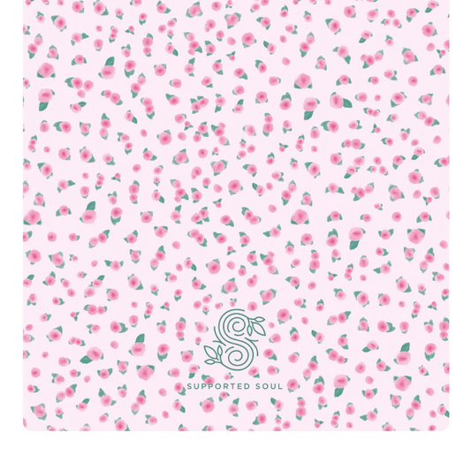 All-In-One Yoga Mat - Ditsy Peony