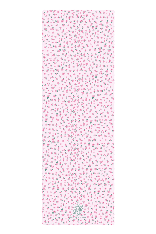 All-In-One Yoga Mat - Ditsy Peony