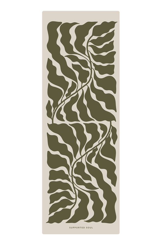 Supreme All-In-One Yoga Mat - Flora