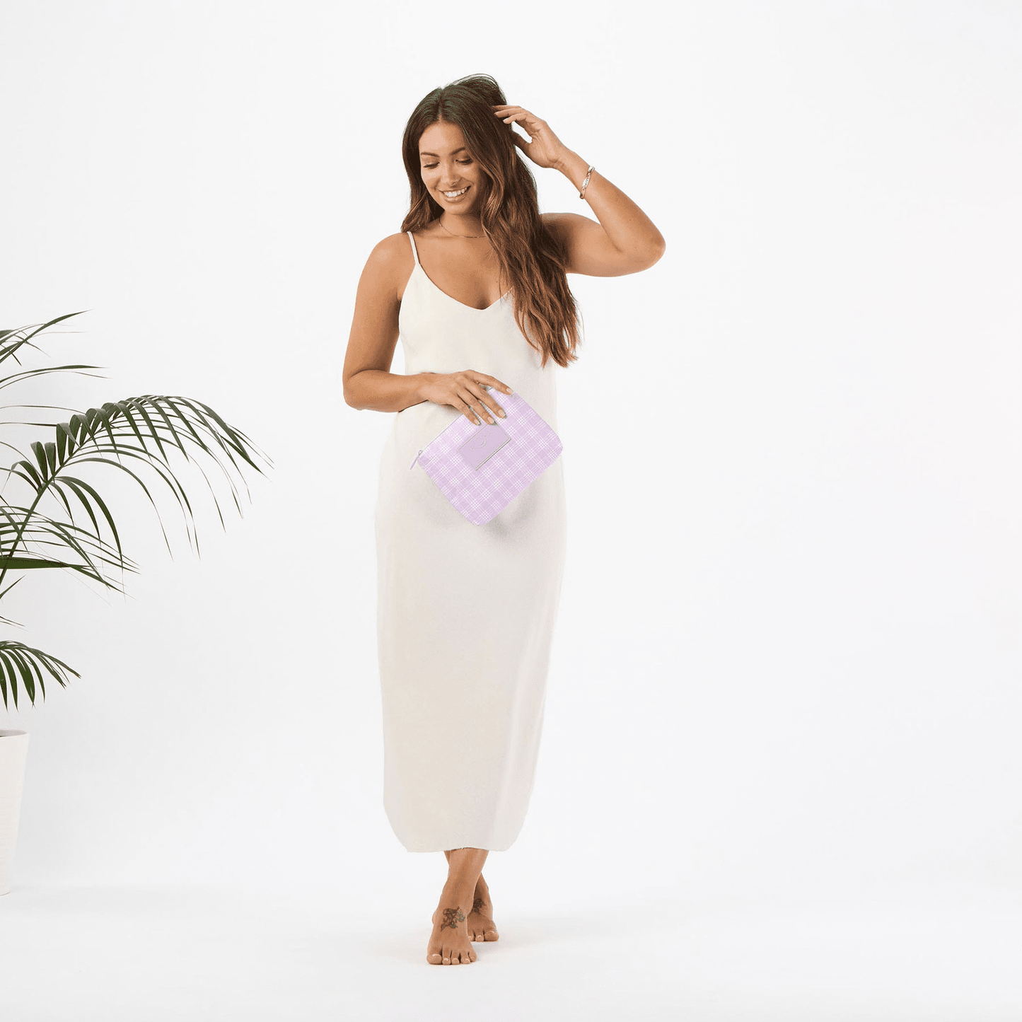 Palaka Small Pouch - Lavande