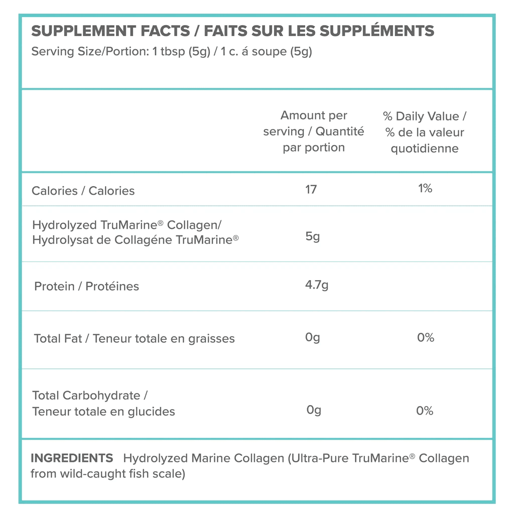 withinUs TruMarine® Collagen Compostable Pouch - 80 servings