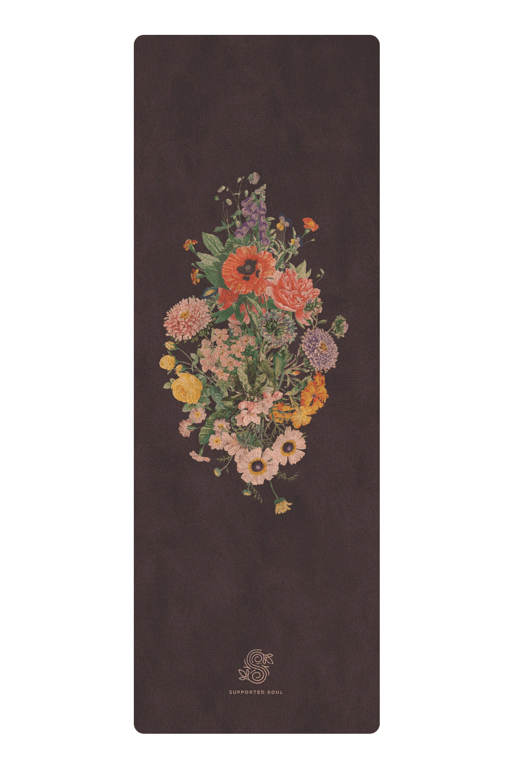 Velvet Posy - All-In-One Yoga Mat