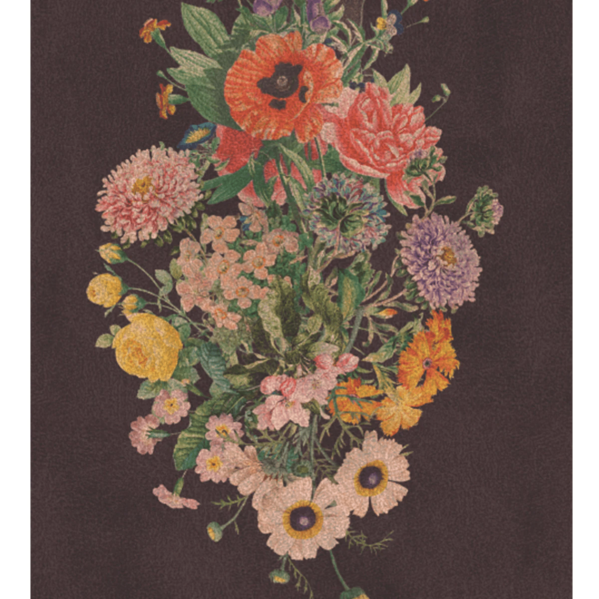 Velvet Posy - All-In-One Yoga Mat