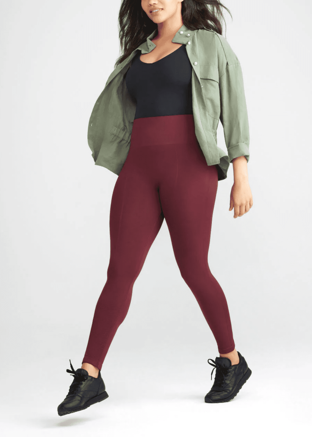 Seamless Shaping Legging - Tawny Port