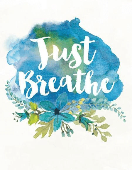 Just Breathe - Card