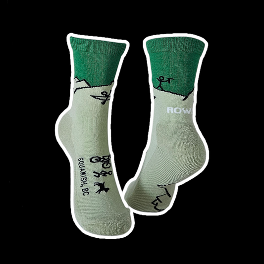 The Rowdy Town Socks - Sky Pilot & Copilot