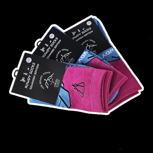 The Rowdy Town Socks - Stawamus Chief