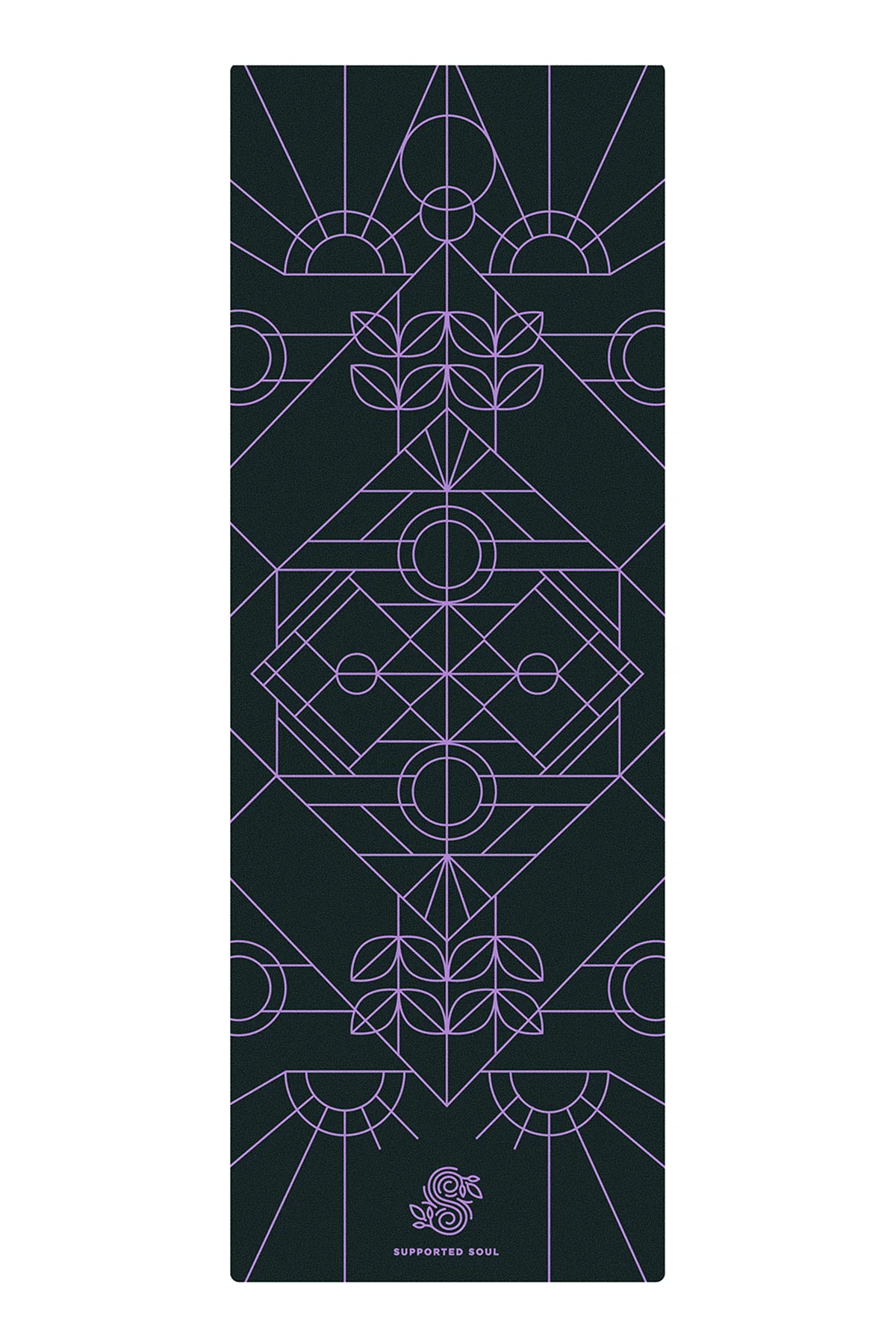All-In-One Yoga Mat - Electric - Deco Alignment