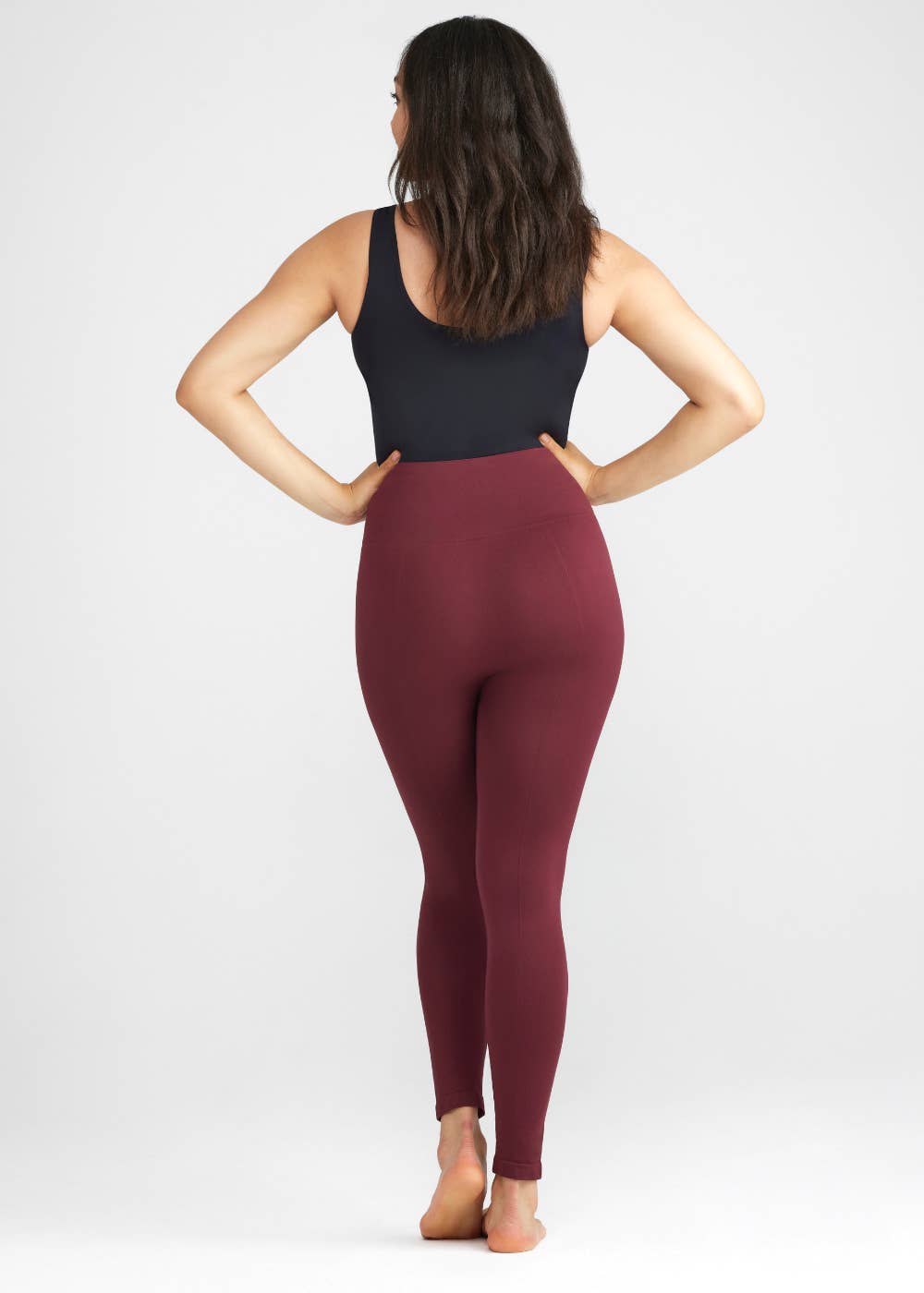 Seamless Shaping Legging - Tawny Port