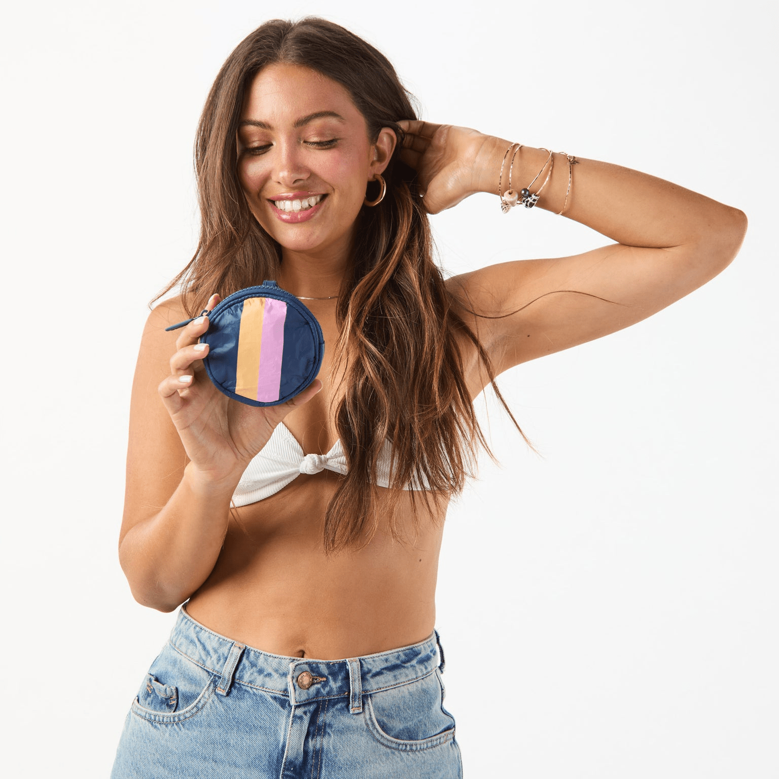 Le Voyageur Cutie - Neon Moon on Navy