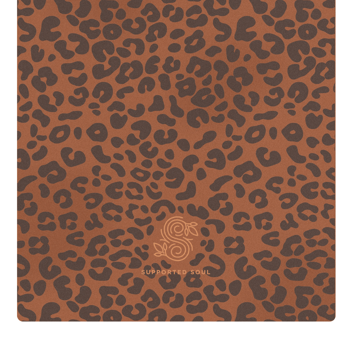 All-In-One Yoga Mat - Leopard Brown