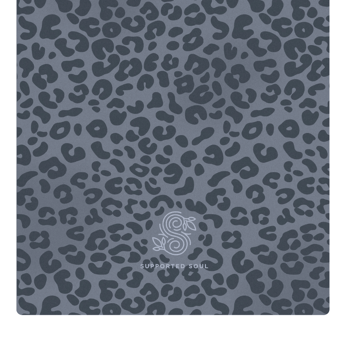 All-In-One Yoga Mat - Leopard Grey