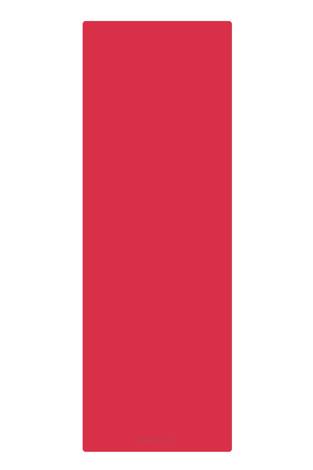 Pro Grip Logo - PU Yoga Mat - Red