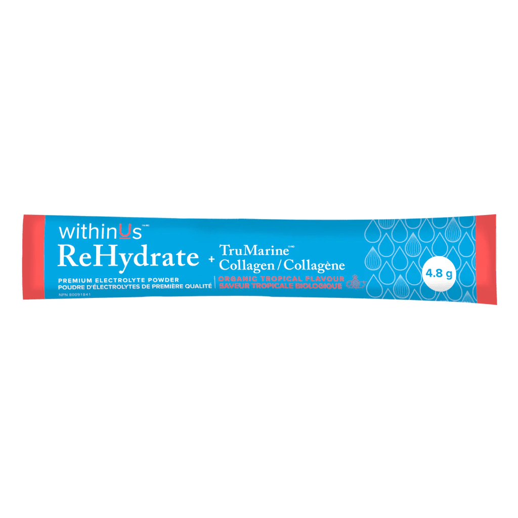 withinUs ReHydrate™ + TruMarine® Collagen - Tropical Single