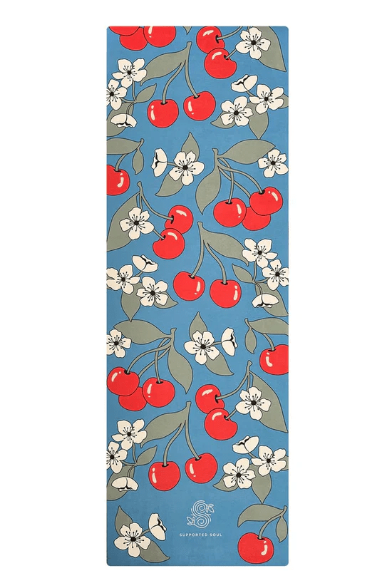 All-In-One Yoga Mat - Cherry Pop