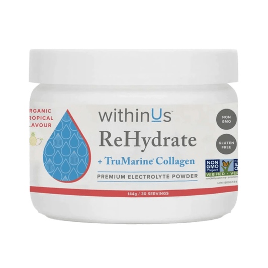withinUs Rehydrate + TruMarine® Collagen Jar - Tropical