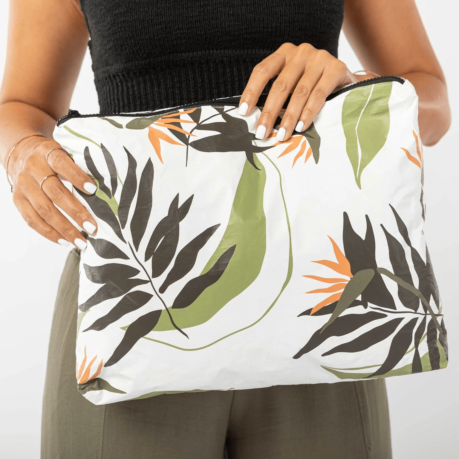 Painted Birds Neutrals Max Pouch