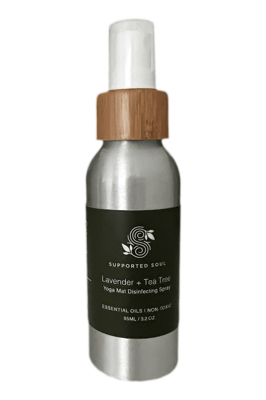 Support Soul Lavender + Tea Tree Disinfecting Yoga Mat Spray