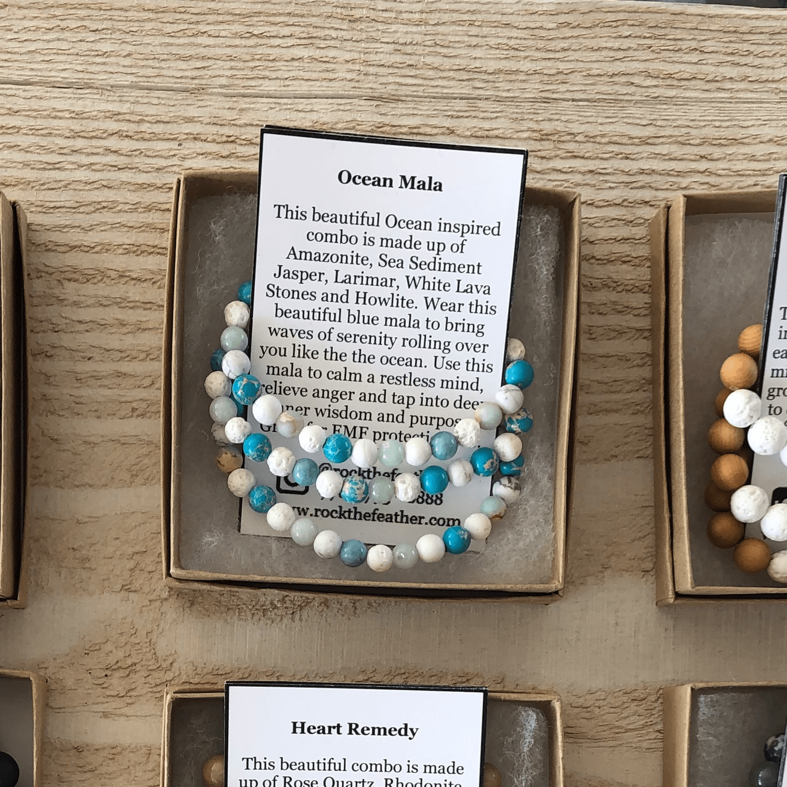 Rock and sales feather jewellery